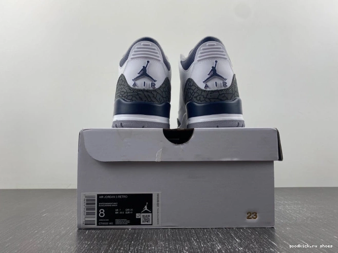 Jordan 3 CT8532-140 Air Navy Midnight 0816